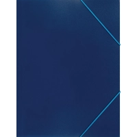 Папка на резинках 045-PR-E синий