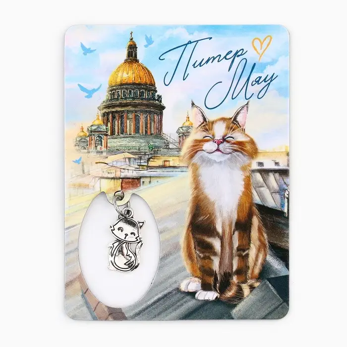 Магнит «Питер», 6×8 см