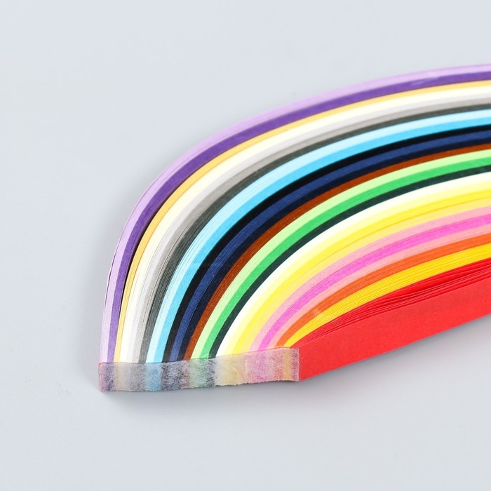 Набор для квиллинга 260 полосок ширина 1 см длина 38 см, инструмент Набор для квиллинга 260 полосок ширина 1 см длина 38 см, инструмент "Разноцветные"