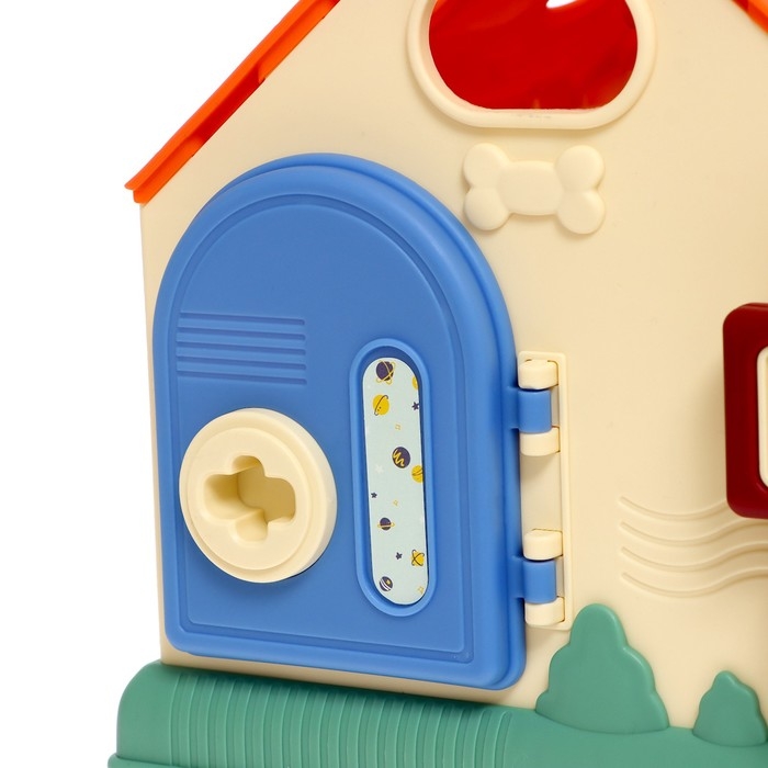 Сортер «Домик», 9 элементов Сортер «Домик», 9 элементов