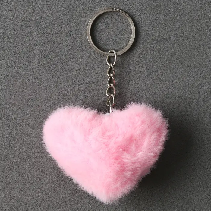 Брелок &laquo;Сердце&raquo; 6 см, цвет МИКС