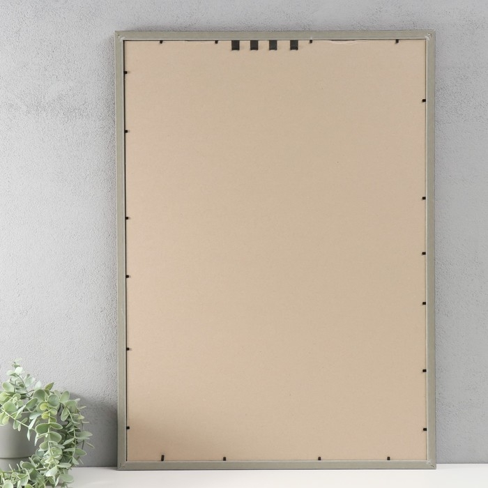 Фоторамка пластик Фоторамка пластик "Винтаж" 50х70 см, бук