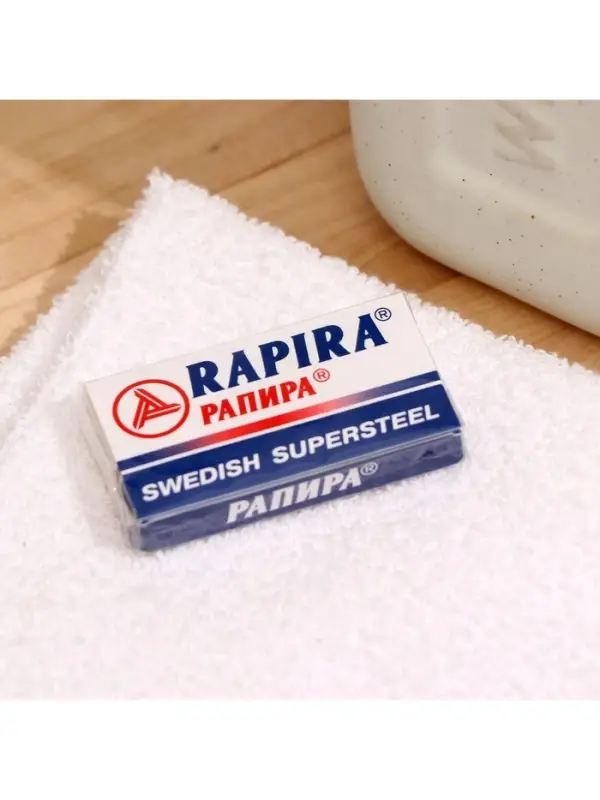 Сменные лезвия классические Rapira &laquo;Суперсталь&raquo;, 5 шт.