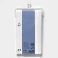 Штора для ванной SAVANNA &laquo;Классик&raquo;, с люверсами, 180&times;180 см, EVA, белая