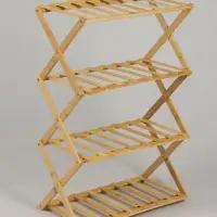 Стеллаж универсальный, 4 полки, 50&times;25&times;68 см, напольный, открытый, Greengo