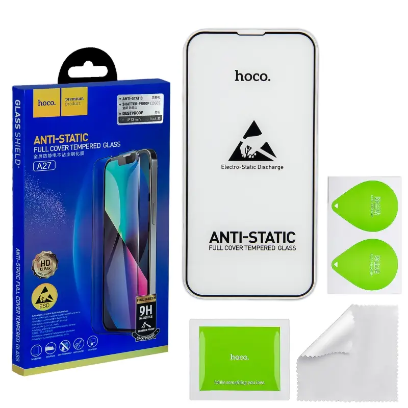 Защитное стекло IPH 13 Mini 5.4 (2021) Anti Static A27 HOCO Защитное стекло IPH 13 Mini 5.4 (2021) Anti Static A27 HOCO