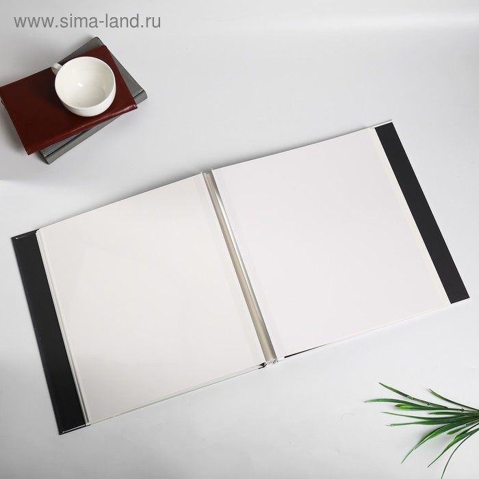 Фотоальбом магнитный 20 листов Фотоальбом магнитный 20 листов "Оленёнок на лужайке" плотность 500 гр 33х33х3 см