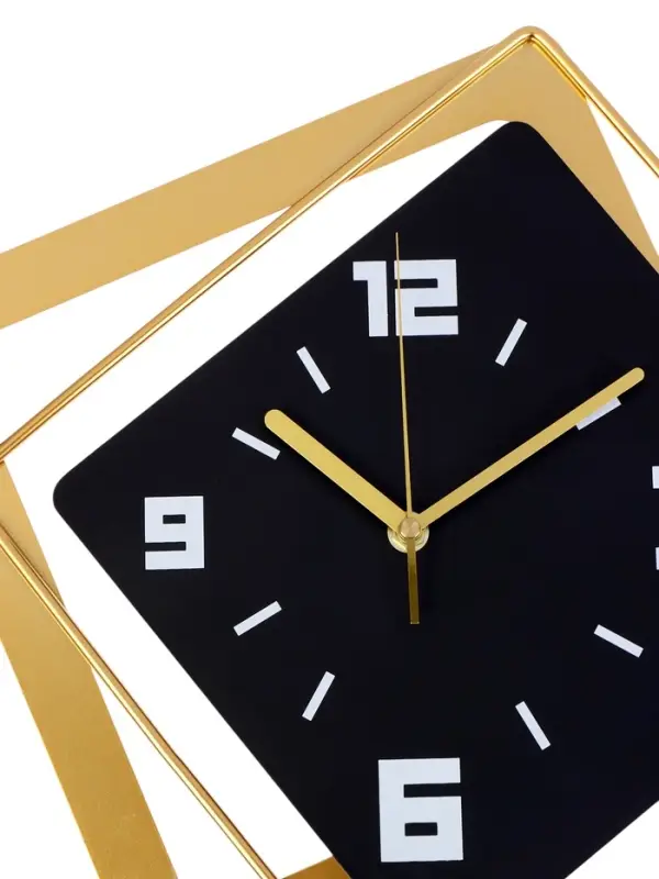 Часы настенные интерьерные &laquo;Геометрия&raquo;, с маятником, плавный ход, 40&times;53 см