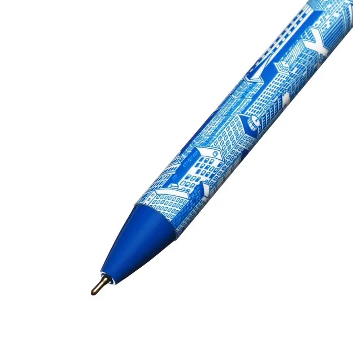 Ручка шариковая автоматическая 0.5 мм, Vinson, синяя масляная, софттач, штрихкод на шт., МИКС Ручка шариковая автоматическая 0.5 мм, Vinson, синяя масляная, софттач, штрихкод на шт., МИКС