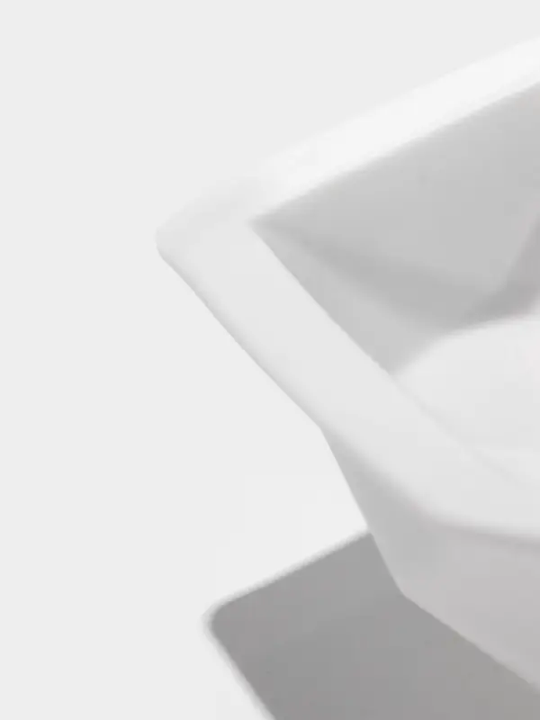 Форма для муссовых десертов и выпечки KONFINETTA &laquo;Геометрия любви&raquo;, силикон, 21.5&times;20&times;6 см, белая