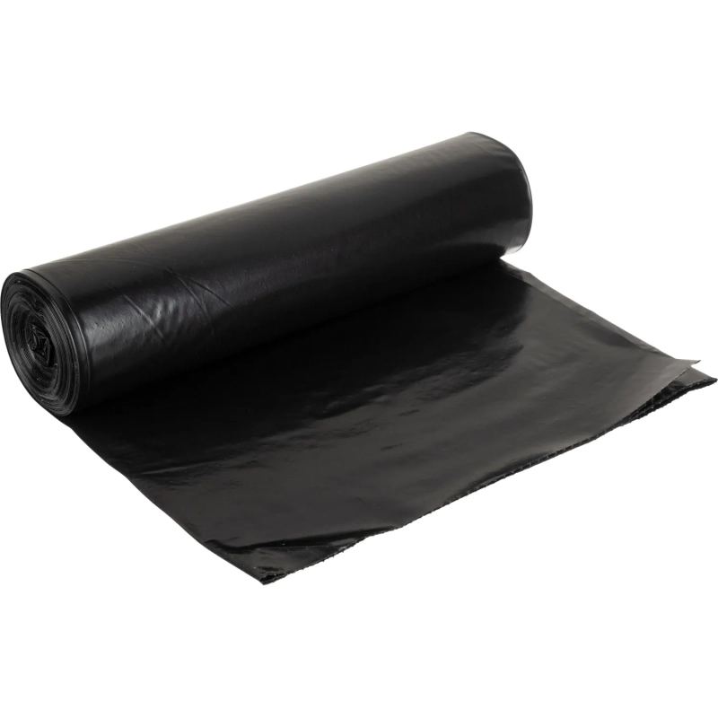 Мешки для мусора ПВД 180л 60мкм 10шт/рул черн 90х110см Броня