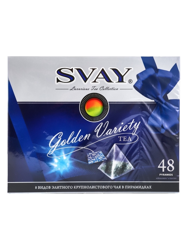 Чай ассорти SVAY red, 48 пирамидок Чай ассорти SVAY red, 48 пирамидок