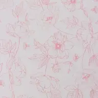 Пленка для цветов, "Букет цветов", розовая, 57х57 см