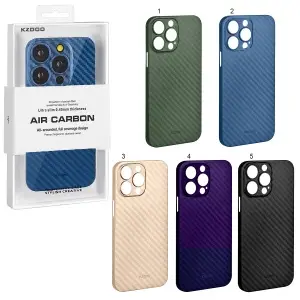 Чехол для iPhone 15 Pro Air Carbon