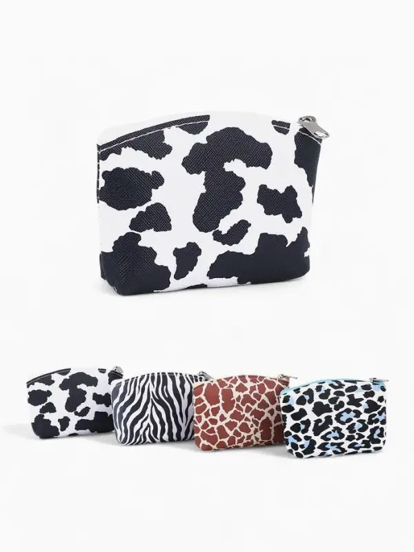 Кошелёк монетница на молнии, цвет МИКС