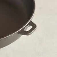 VETTA Сковорода чугун, d24х5см, деревянная ручка, индукция