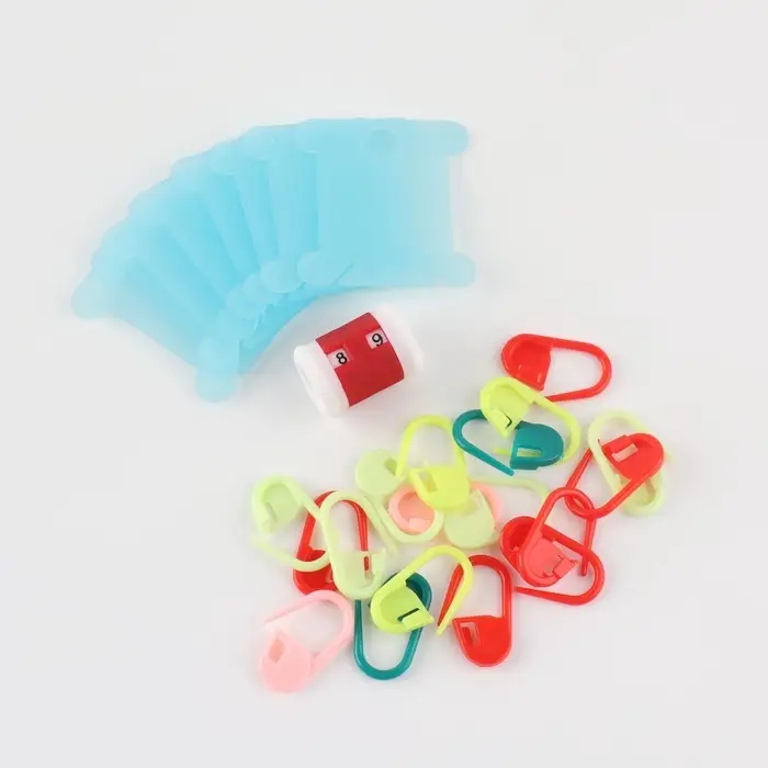 Набор для вязания, 31 предмет, разноцветный