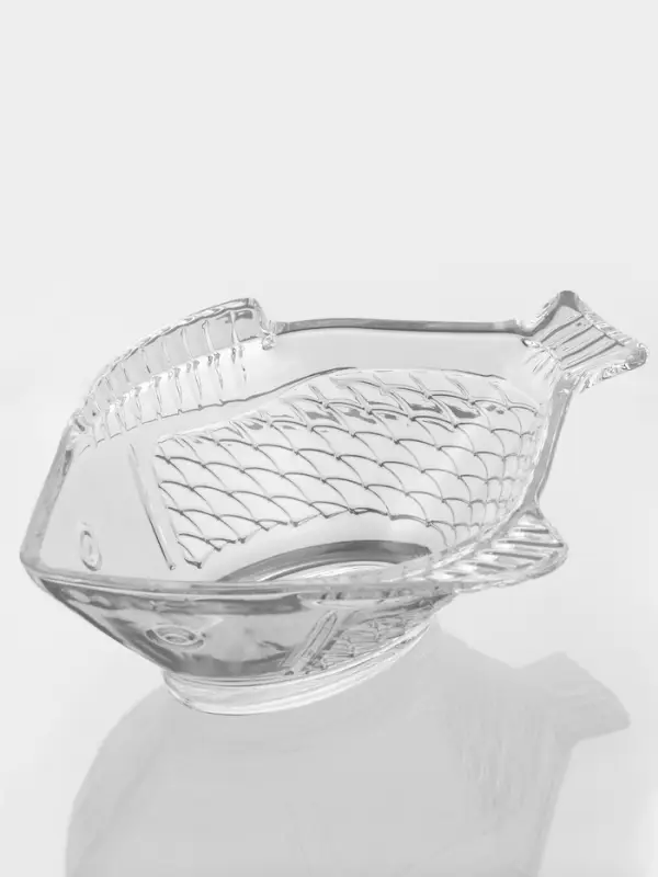 Салатник стеклянный Fish, 21&times;16 см