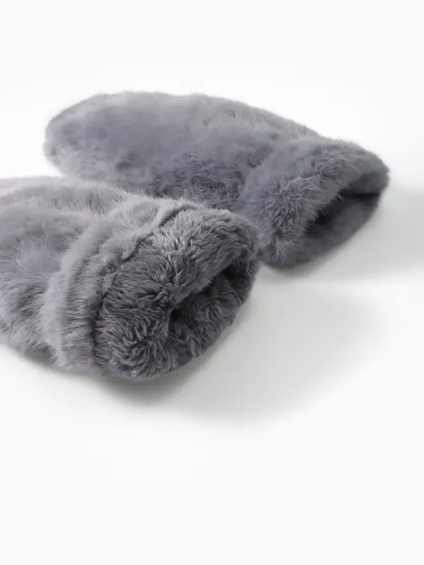 Варежки женские MINAKU цв.серый р-р 26*12см Варежки женские MINAKU цв.серый р-р 26*12см