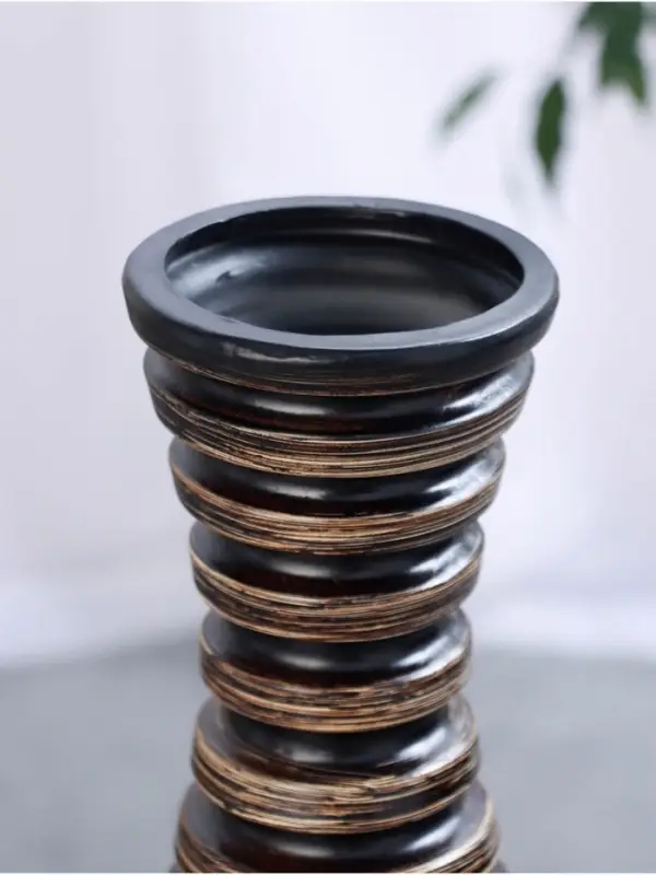 Ваза напольная &laquo;Гриф&raquo;, 60&times;14 см, керамика, коричневая