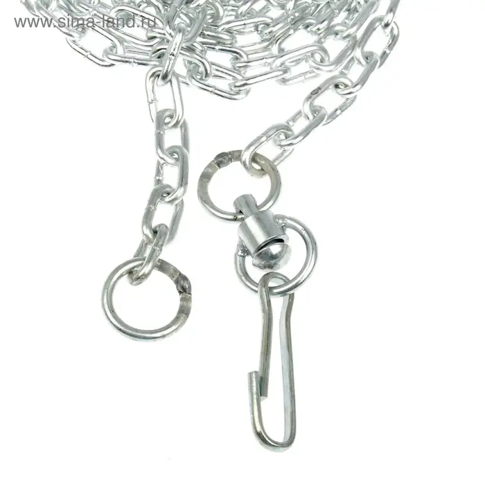 Цепь привязочная с коротким звеном, 19&times;4 мм, длина 3 м