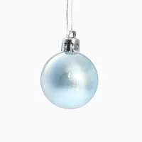 Ёлочные игрушки &laquo;Традиция&raquo;, шары новогодние, набор 20 шт., d=4 см, голубой