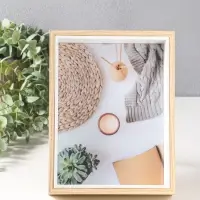 Набор фоторамок 3 шт 10х15, 13х18, 15х20 см "Бук" 2,5х11,5х16,5 2,5х14х19 2,5х16,5х21,5 см   1095517