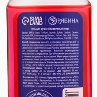 Гель для душа новогодний, аромат: морозный арбуз, 100 мл, Ural Lab
