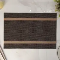 Салфетка сервировочная на стол Доляна &laquo;Рона&raquo;, 45&times;30 см, коричневая