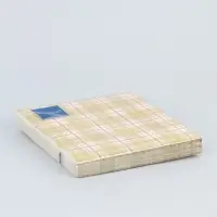 Салфетки бумажные Home Collection &laquo;Золотая клетка&raquo;, 3 слоя, 33&times;33, 20 шт.