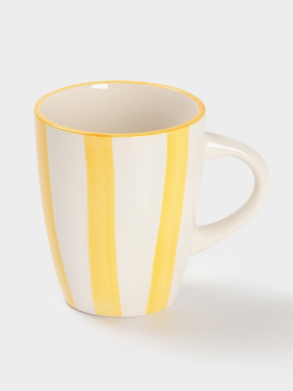 Кружка Доляна "Райе" 360мл, 13х9.10,5, цвет желтый