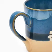 Кружка новогодняя керамическая &laquo;Варежки&raquo;, 350 мл, ручная работа