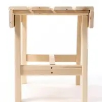 Лавка деревянная для дачи и бани, 100&times;40&times;41 см, из наличника