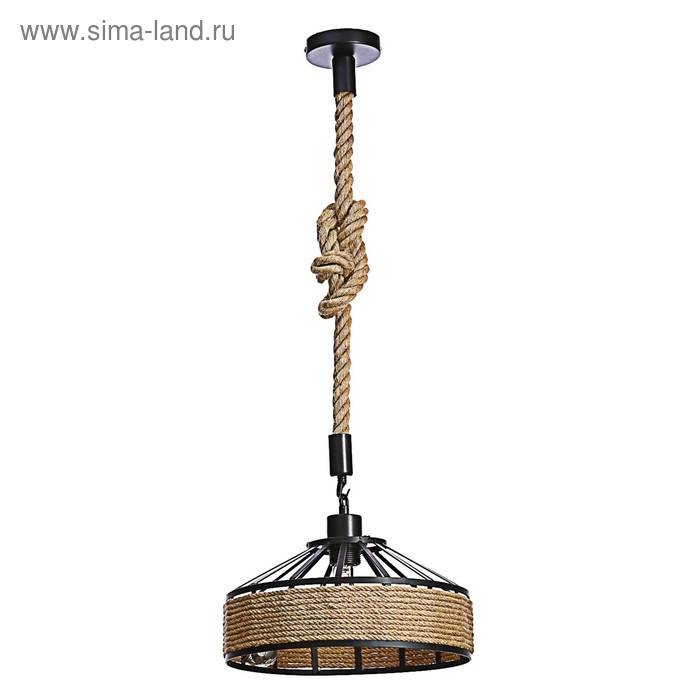 Светильник BayerLux Подвес Светильник BayerLux Подвес "Дюссель" 1х40Вт Е27 черный 30х30х120 см