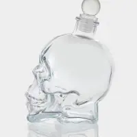 Штоф &laquo;Череп. Хэллоуин&raquo;, 400 мл, стекло, прозрачный