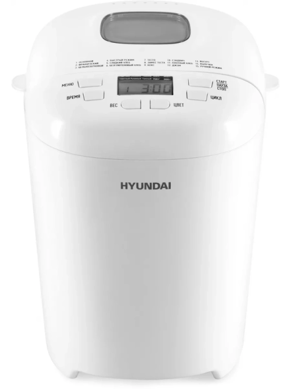 Хлебопечь HYBM-M0714 550Вт