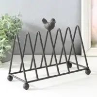 Фигурка-подставка для книг «Птичка», чугун, 24×11×18 см