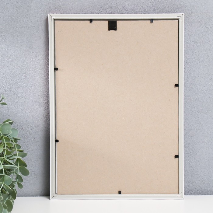 Фоторамка пластик Фоторамка пластик "Акварель" 21х30 см, розовый