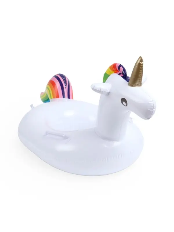 Круг для плавания &laquo;Единорог&raquo;, надувной, d=65 см, от 3 лет, с ручками, с сиденьем, белый