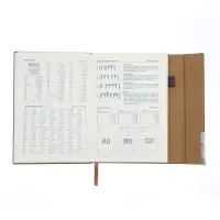 Ежедневник недатированный, формат А5. 128 листов, 80 г, клетка, с клапаном, ляссе, черный