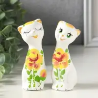 Фигурка керамика &laquo;Love коты&raquo;, 11 см, МИКС