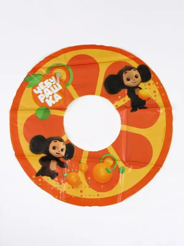 Круг надувной для плавания детский 55 см, Чебурашка