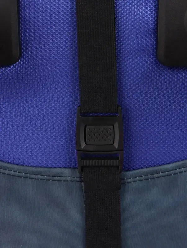 Чехол для чемодана &laquo;Кот&raquo;, 24", синий