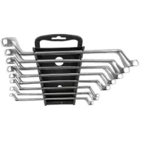 Набор ключей гаечных накидных изогнутых на держателе (6-22 мм) (8 предметов) JT KJ2N8P