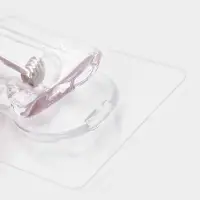 Набор самоклеящихся крючков Доляна Simple look, 2 шт., 8&times;4&times;6 см
