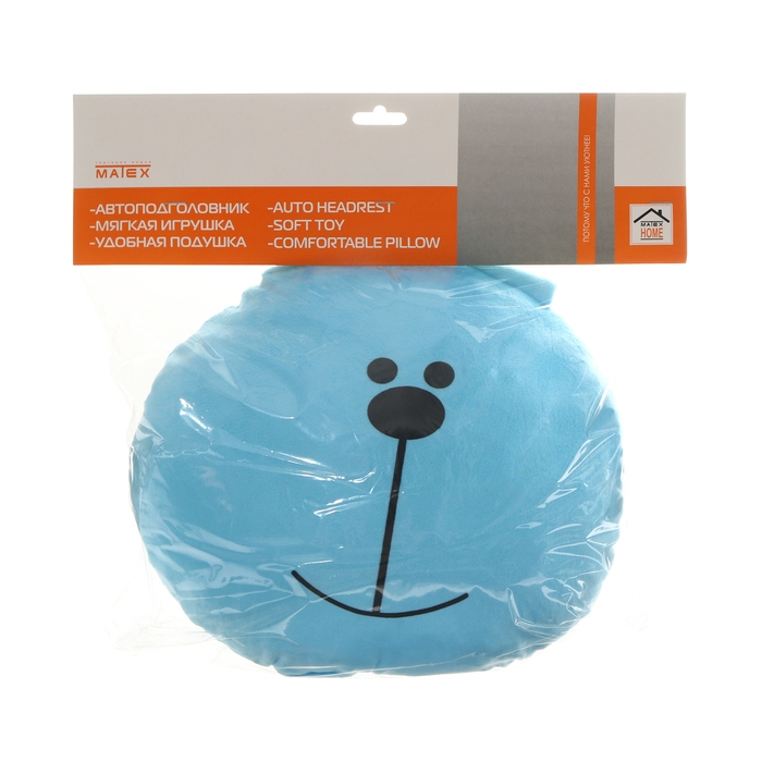 Подушка на подголовник МАТЕХ MIMIMISH LINE, 33 х 31 х 10 см, голубой Подушка на подголовник МАТЕХ MIMIMISH LINE, 33 х 31 х 10 см, голубой