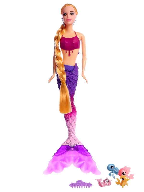 Кукла-русалка  Кукла-русалка "Волна океана", МИКС