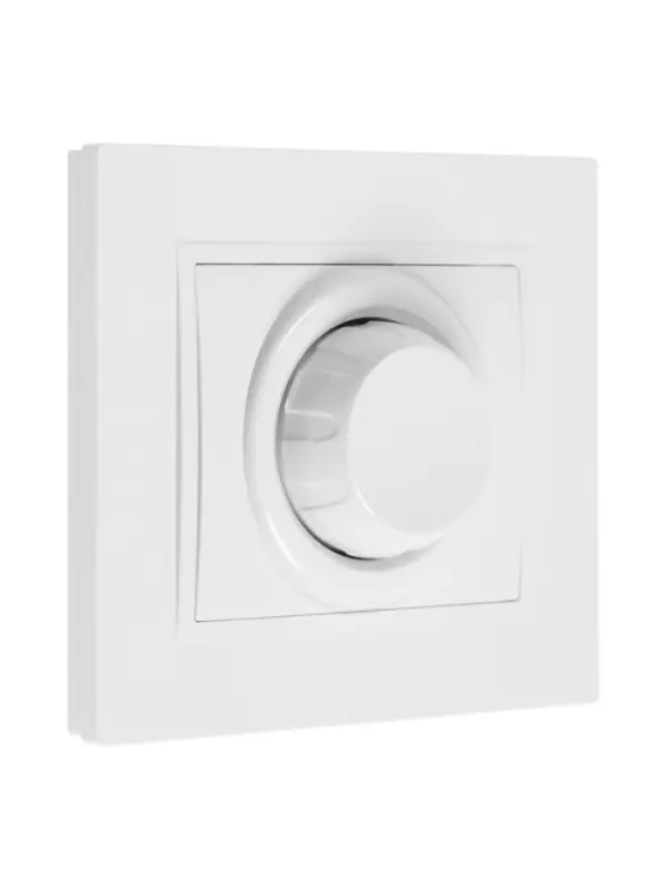 Диммер белый TANGO, "HOUSE", 250 В, IP 20, скрытый монтаж, белый