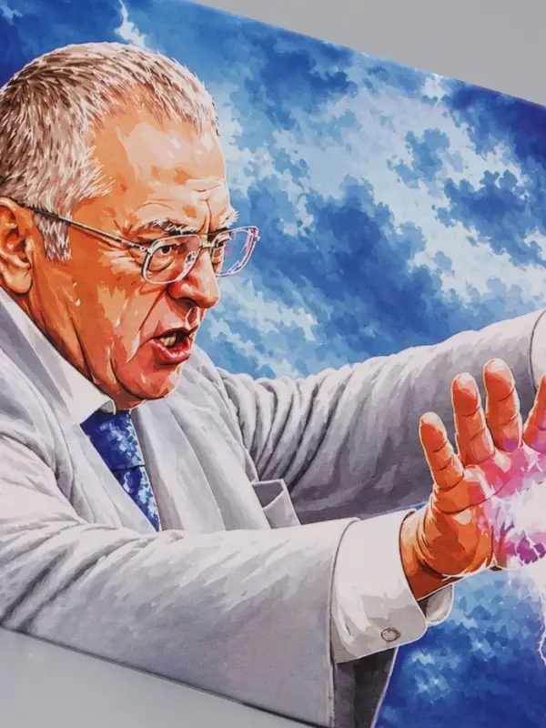 Конверт для денег &laquo;Сафонов, оплатить!&raquo;, Жириновский, 16.5&times;8 см