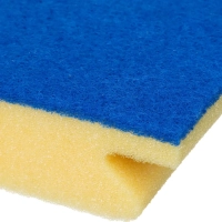 Губка Vileda Professional для ванной (синий абразив)13х16,5 см 535895